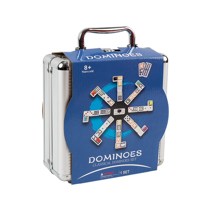 Deluxe Edition Double Twels Aluminium Box domine