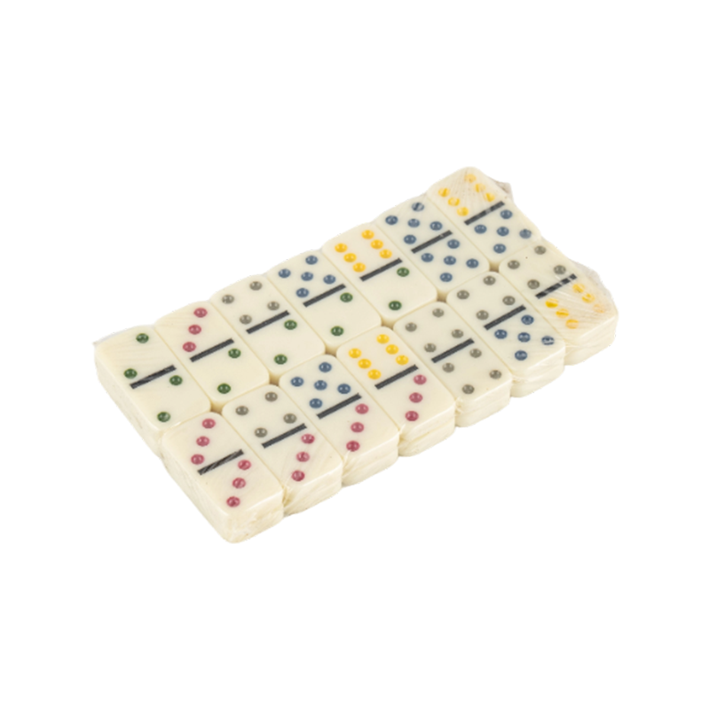Domino set obojenih točkica